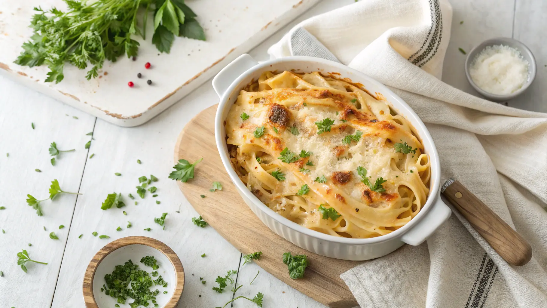 Nudelauflauf: Ein Cremiges Pasta-Vergnügen