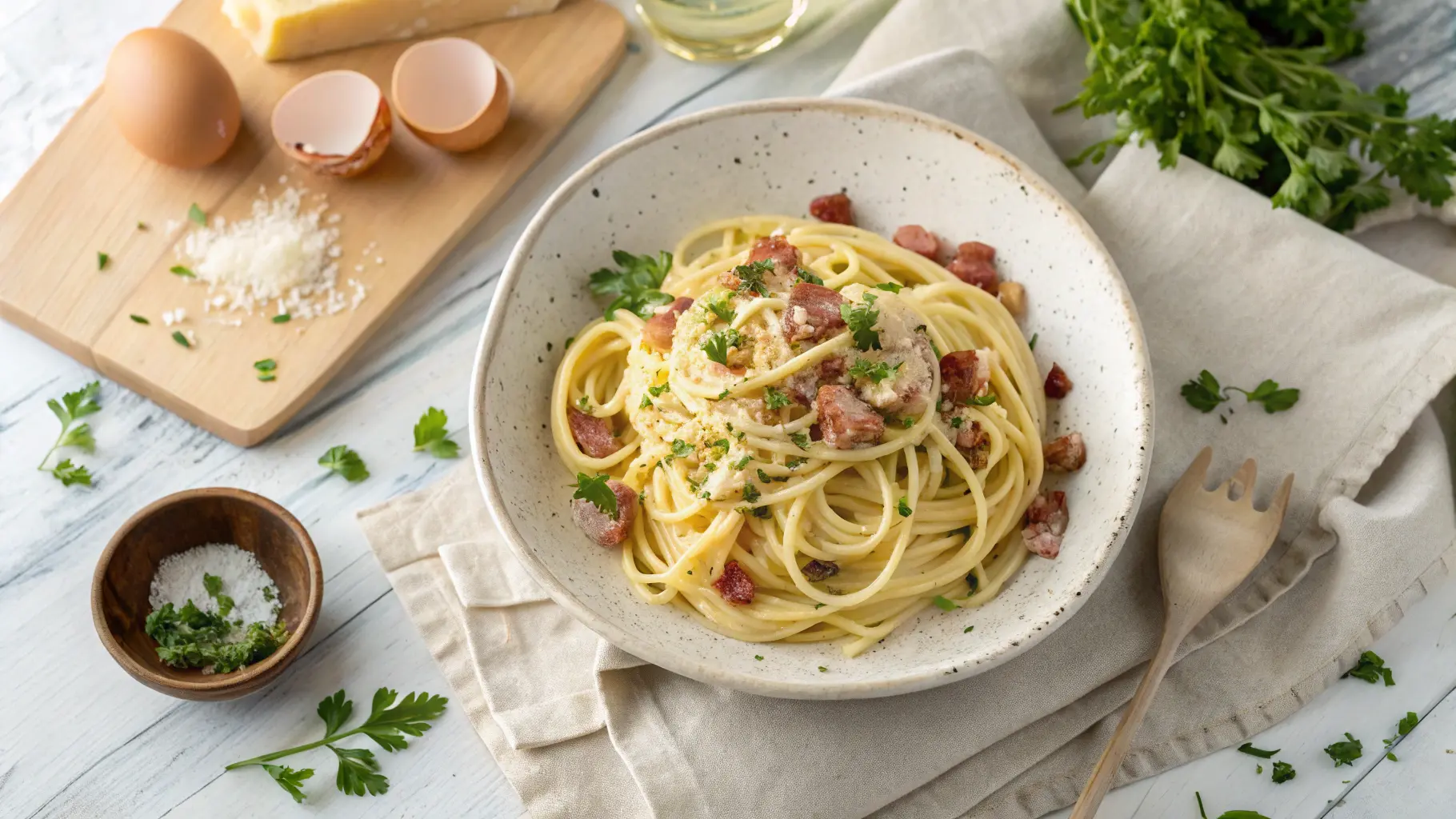 Spaghetti Carbonara: Ein Italienischer Geschmacksschub