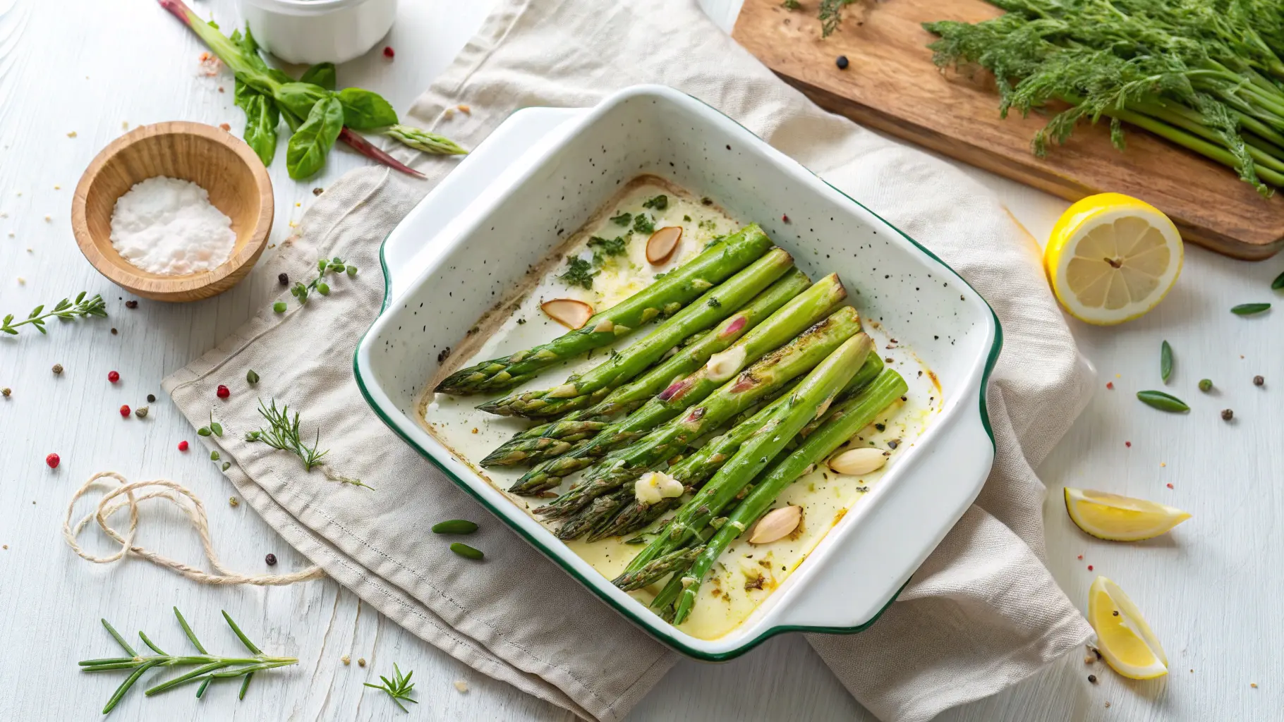 Grüner Spargel im Backofen: Ein Unglaublich Frisches Rezept