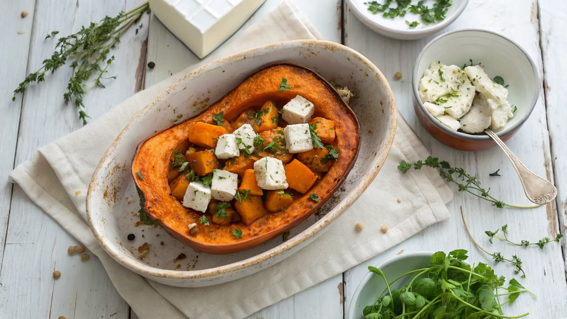 Ofenkürbis mit Feta: Ein Unglaublich Herbstliches Rezept