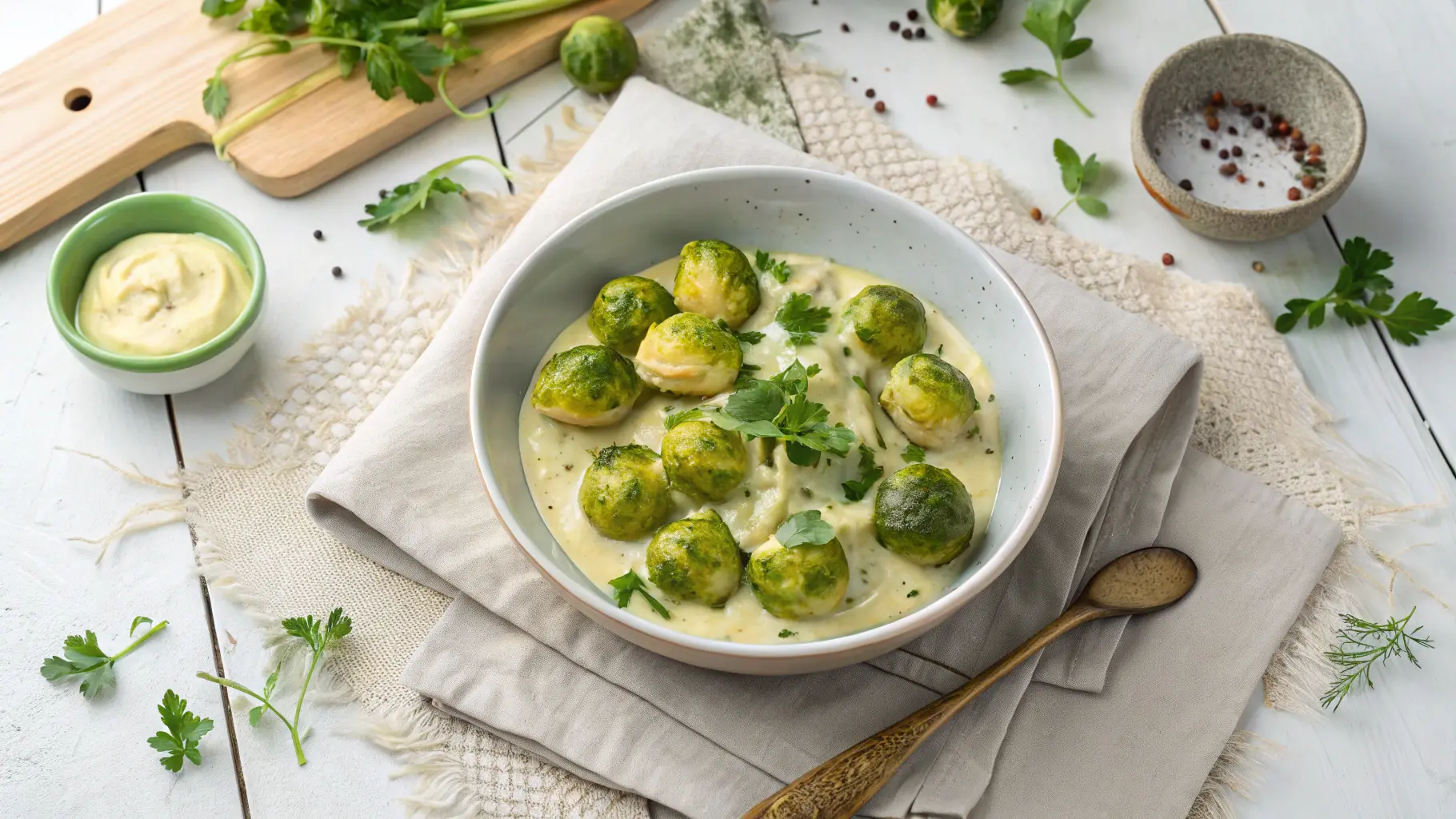 Rosenkohl in Frischkäse-Senfsauce: Ein Köstliches Wintergemüse-Rezept