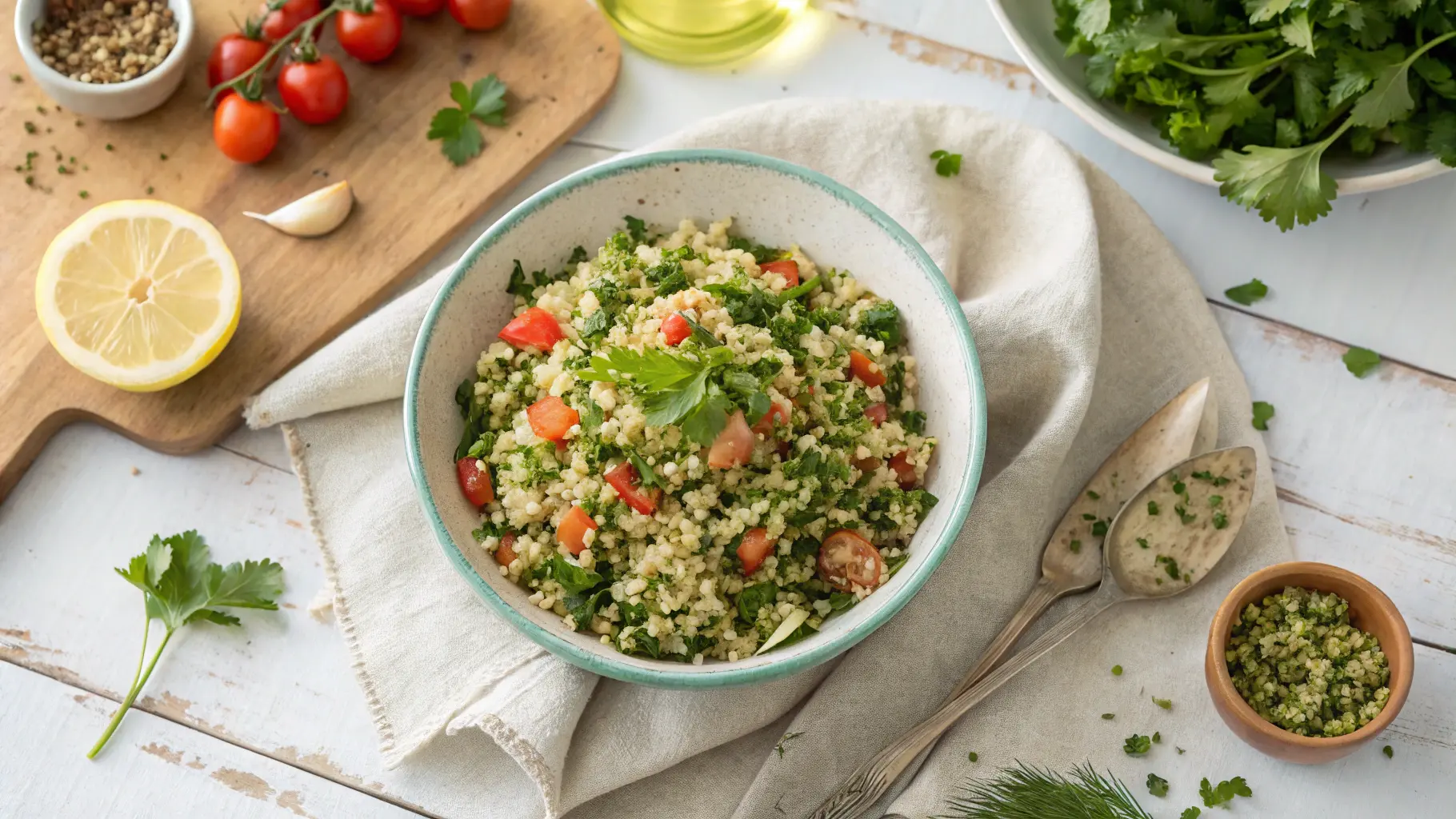Tabouleh Salat mit Bulgur: Ein Unglaublich Frisches Rezept