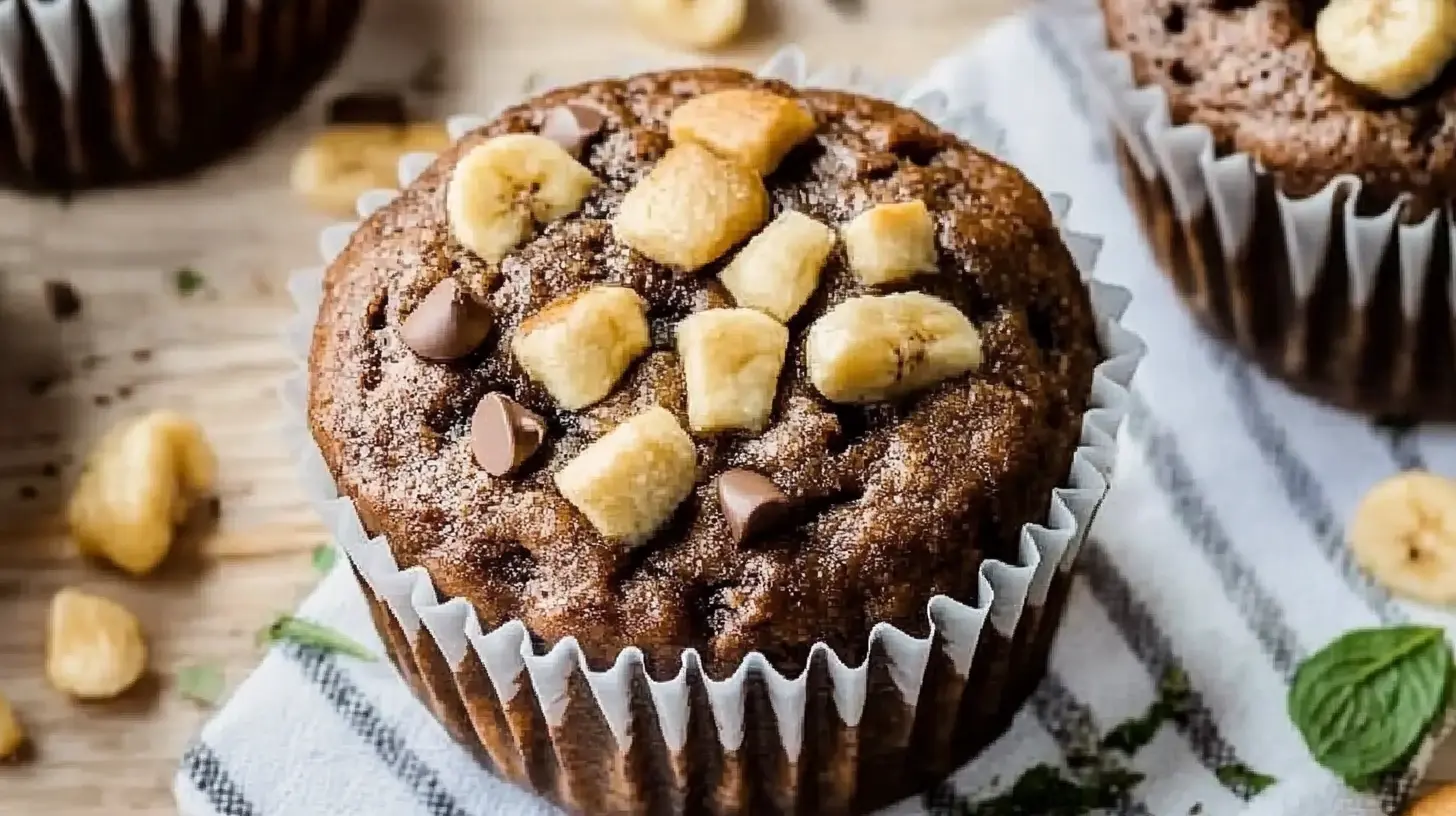 Gesunde Erdnussbutter-Bananen-Muffins: Das einfache Rezept für einen energiereichen Start