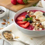 Smoothie Bowl mit Beeren