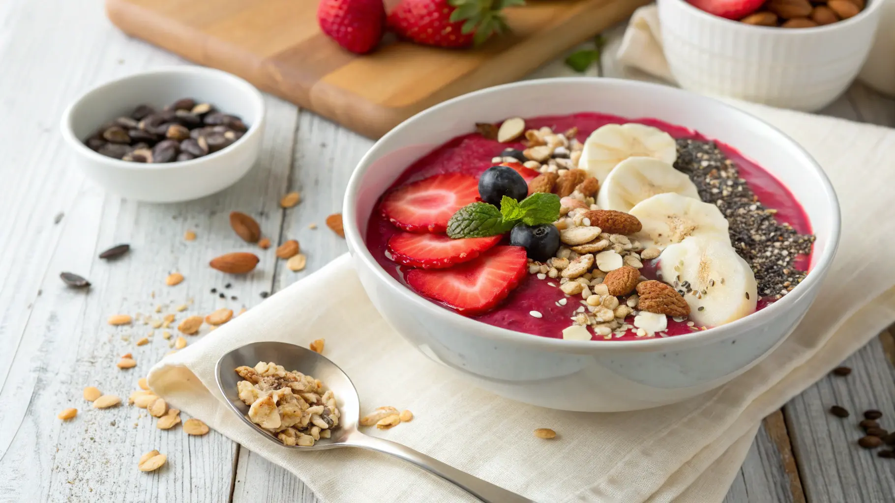 Frühlings-Smoothie-Bowl: Ein Frischer Genuss