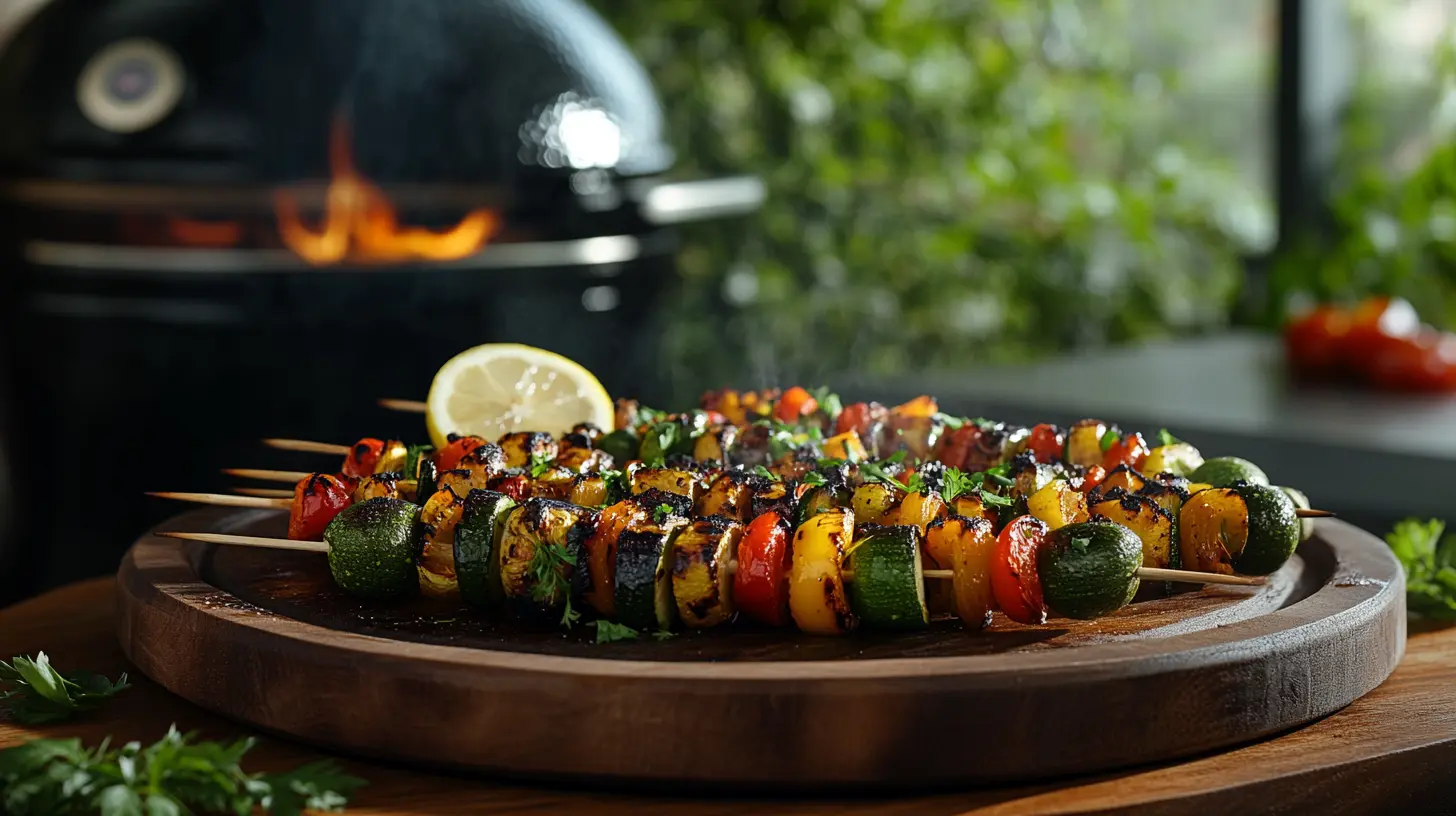 Bunte Gemüsespieße grillen: Ein einfaches Rezept für den perfekten Grillgenuss